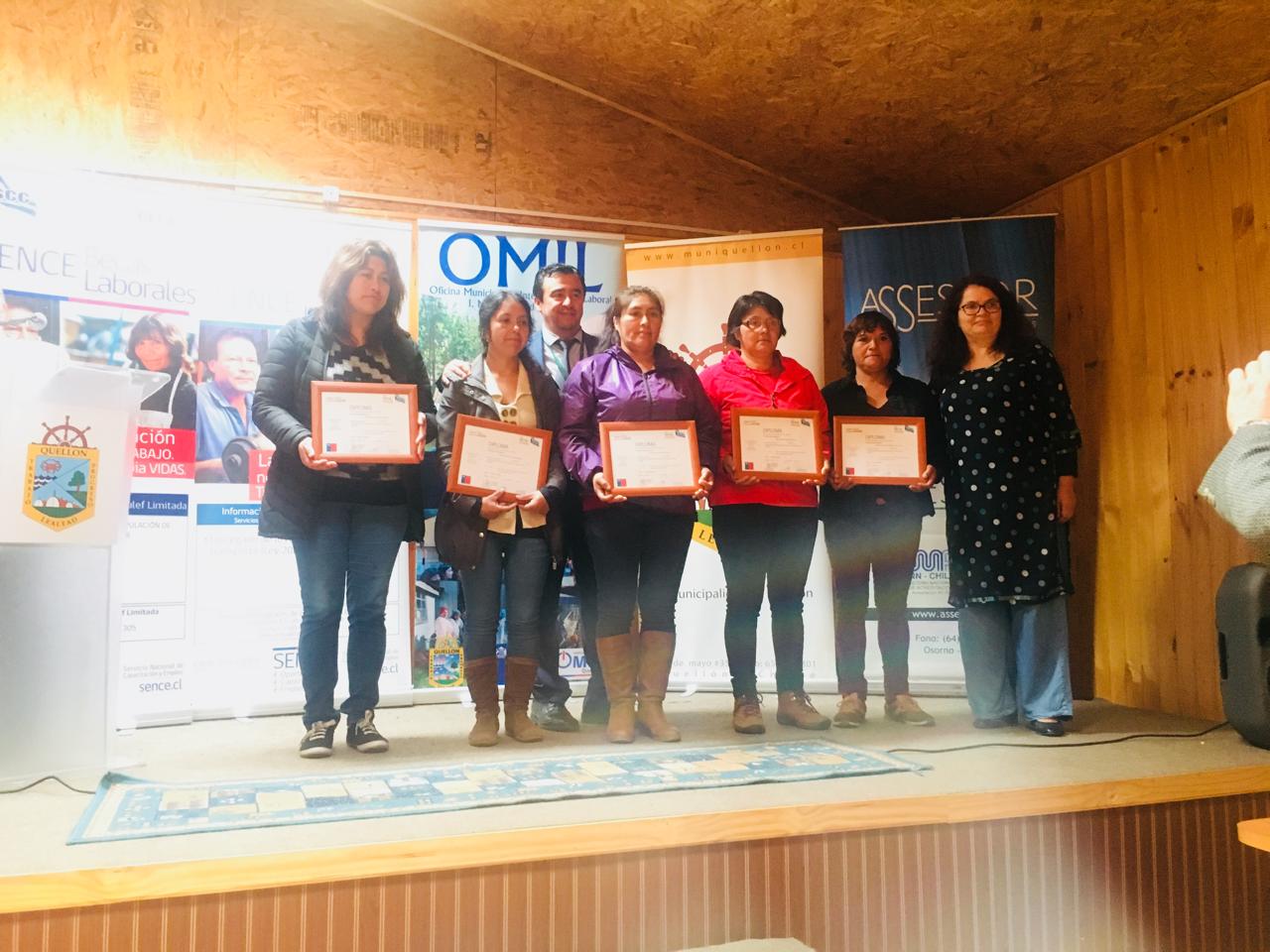 Certificación curso soldadura 2018, Quellón