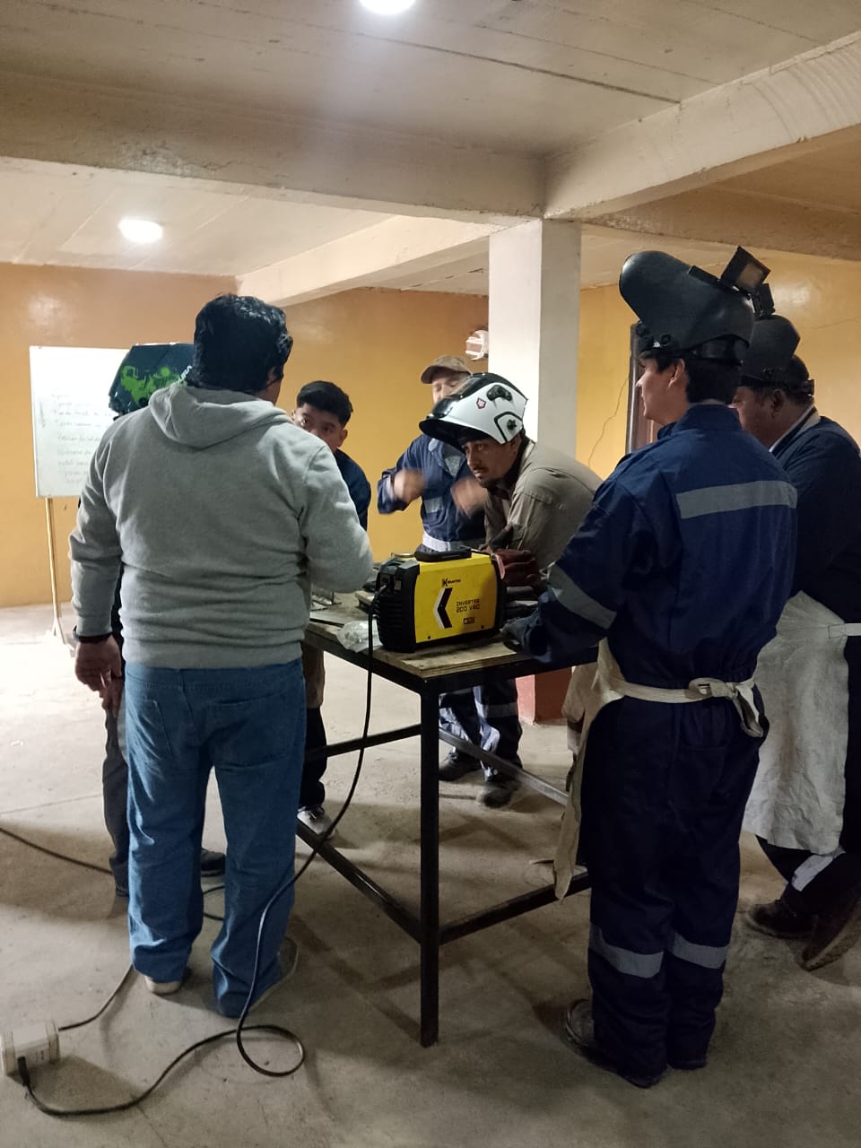 En clases soldadura